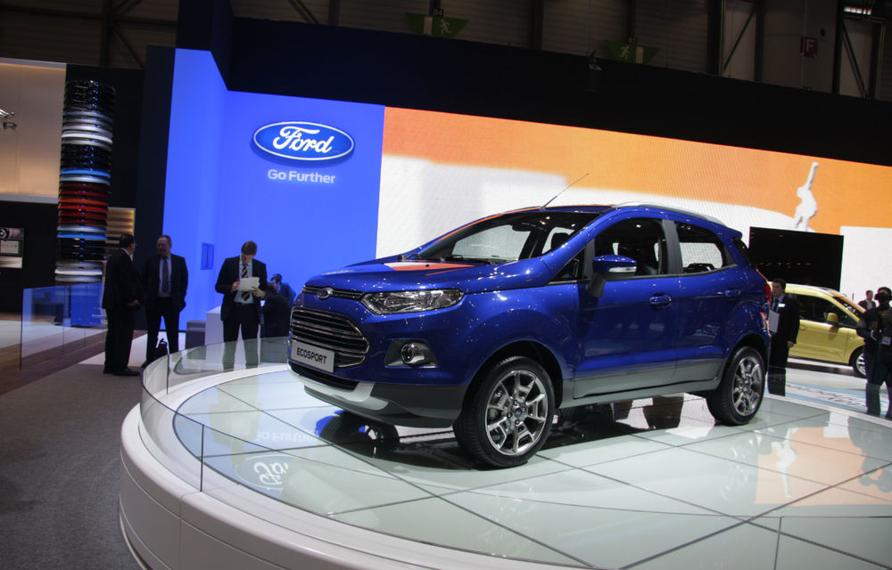GENEVA 2013 LIVE: Ford EcoSport tronează în standul producătorului american - Poza 2