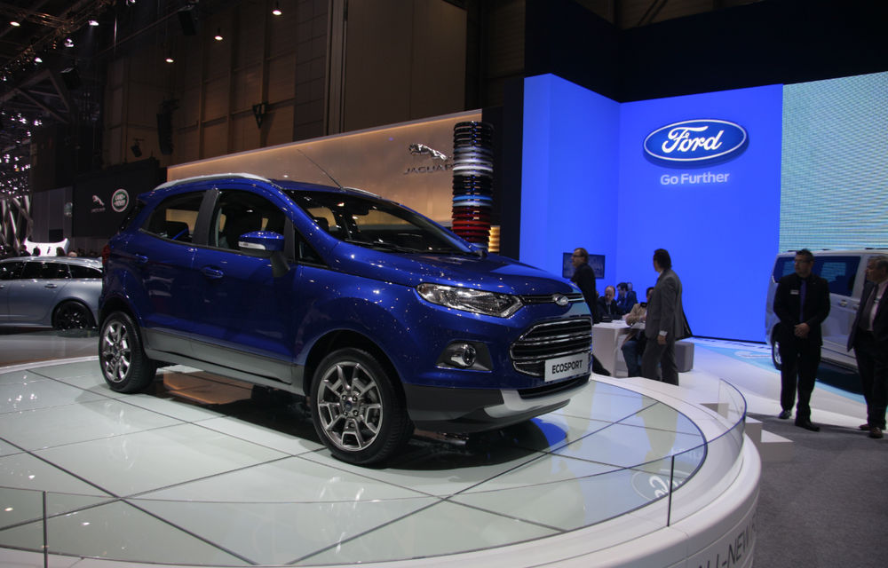 GENEVA 2013 LIVE: Ford EcoSport tronează în standul producătorului american - Poza 5