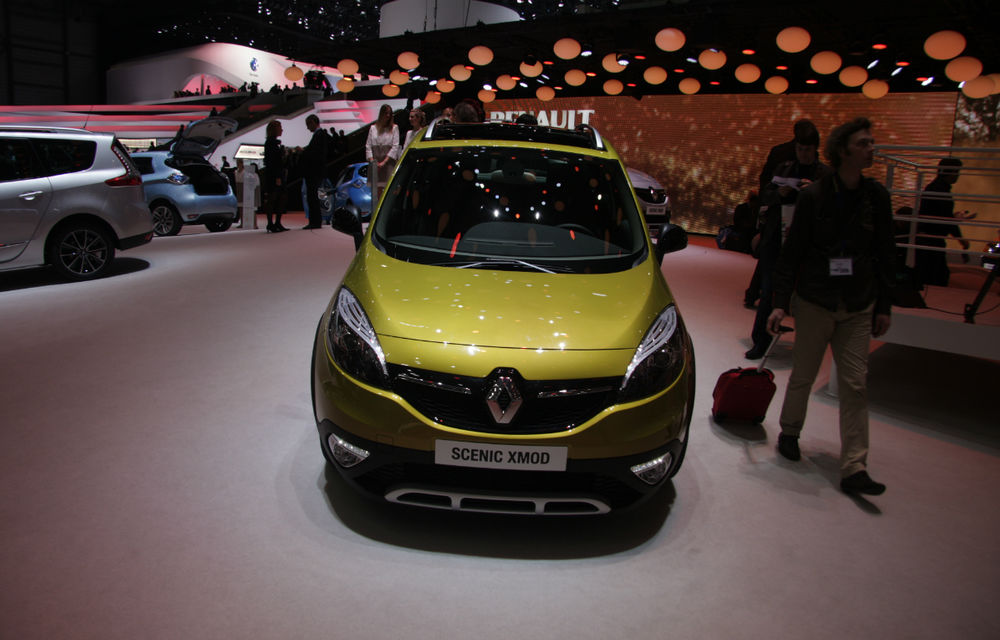 GENEVA 2013 LIVE: Renault Scenic XMOD, infuzia de dinamism în gama Scenic - Poza 9