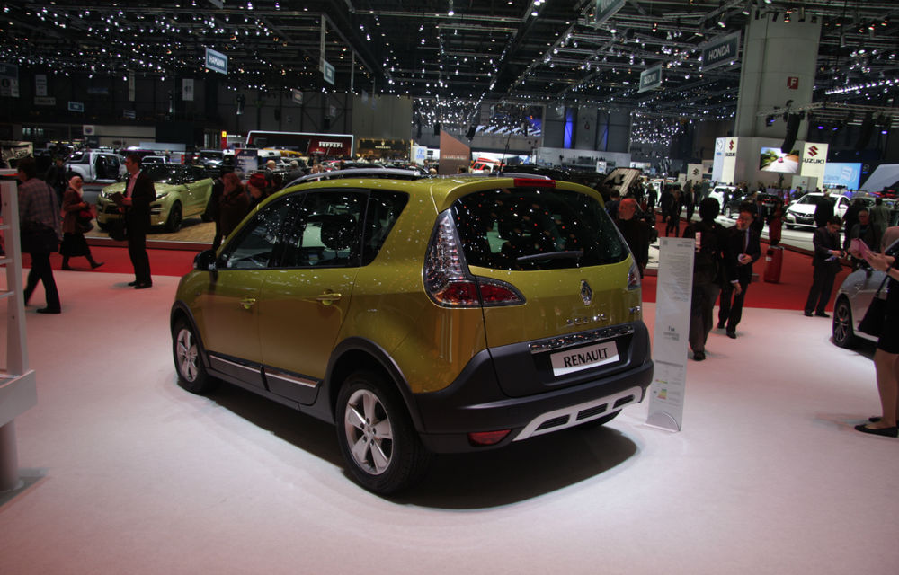 GENEVA 2013 LIVE: Renault Scenic XMOD, infuzia de dinamism în gama Scenic - Poza 4