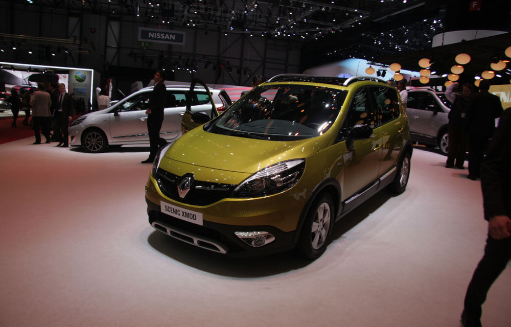 GENEVA 2013 LIVE: Renault Scenic XMOD, infuzia de dinamism în gama Scenic - Poza 3