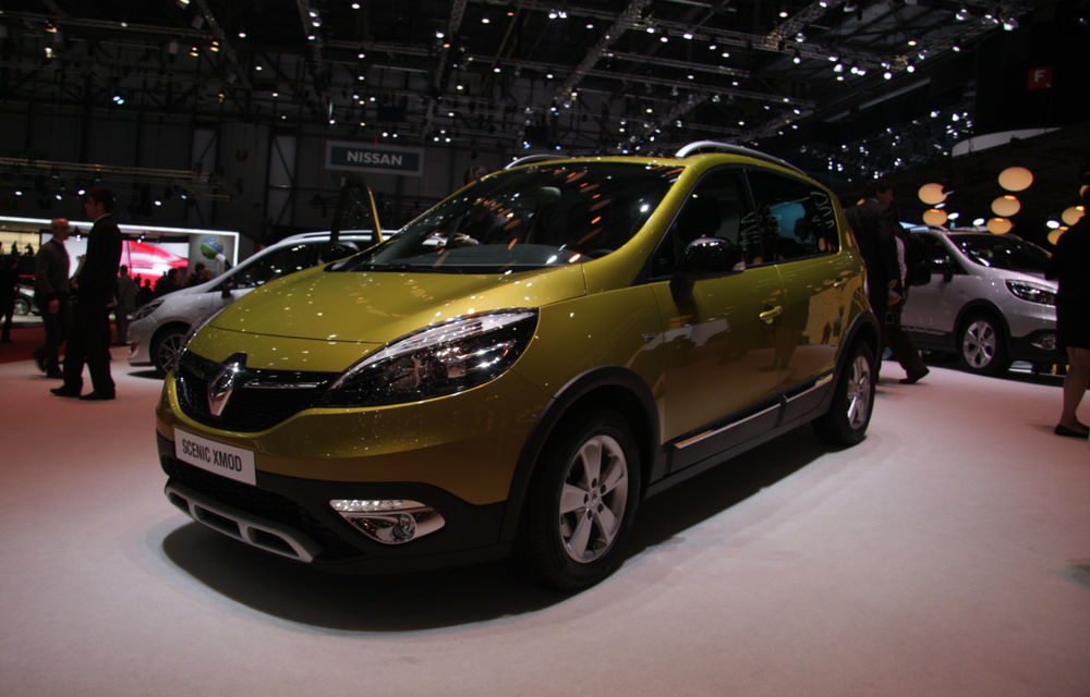 GENEVA 2013 LIVE: Renault Scenic XMOD, infuzia de dinamism în gama Scenic - Poza 1