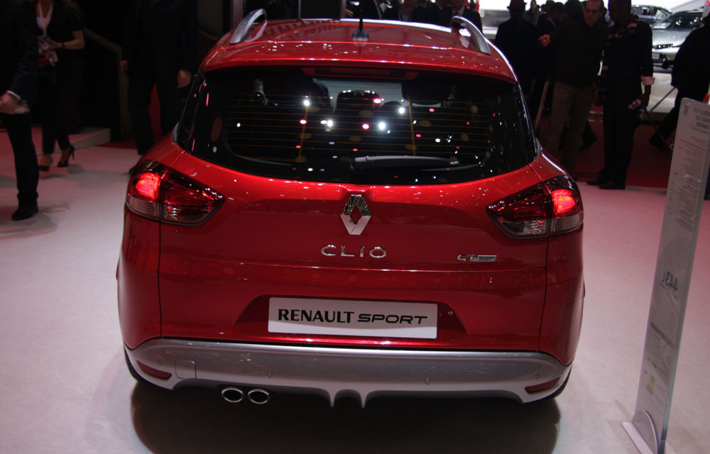 GENEVA 2013 LIVE: Renault Clio Estate GT, surpriza de 120 CP a francezilor - Poza 7