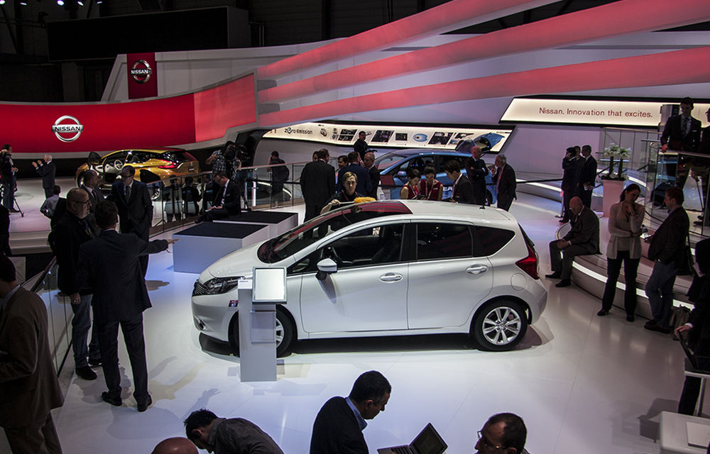 REPORTAJ GENEVA LIVE: Standul Nissan subliniază reinventarea modelului Note - Poza 13