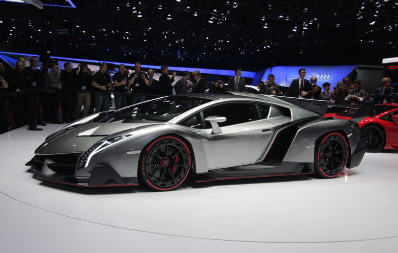 GENEVA 2013 LIVE: Lamborghini Veneno a șocat audiența cu designul futurist - Poza 4