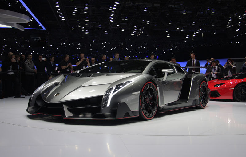 GENEVA 2013 LIVE: Lamborghini Veneno a șocat audiența cu designul futurist - Poza 8