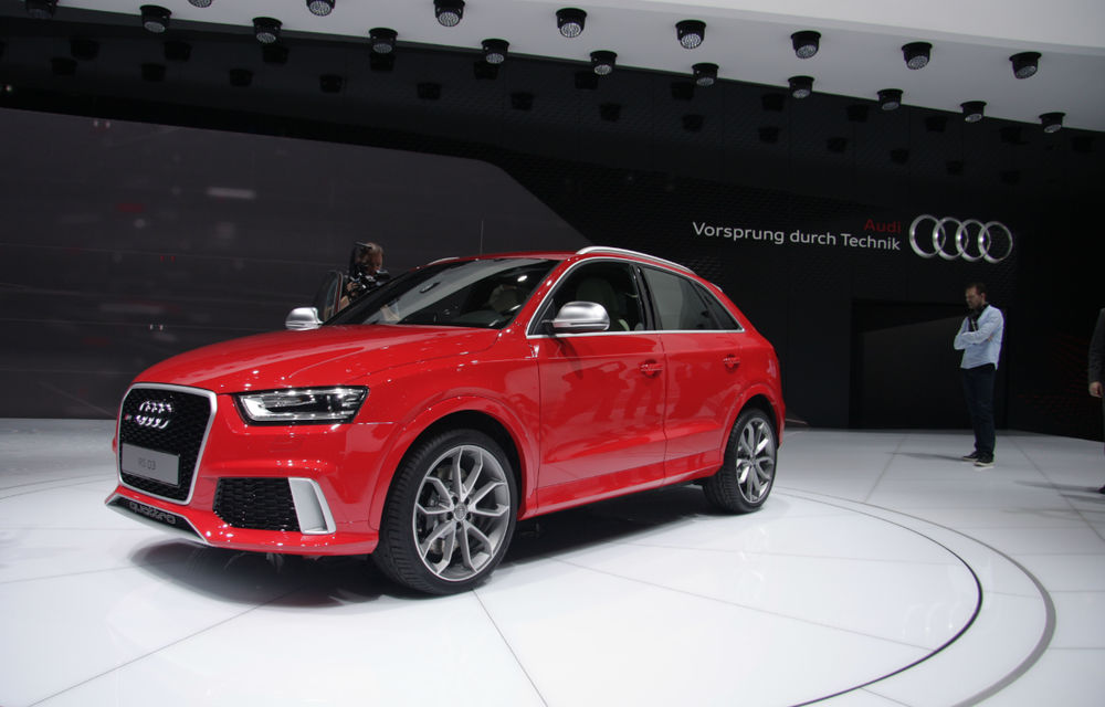 GENEVA 2013 LIVE: RSQ3 străluceşte în standul Audi - Poza 1