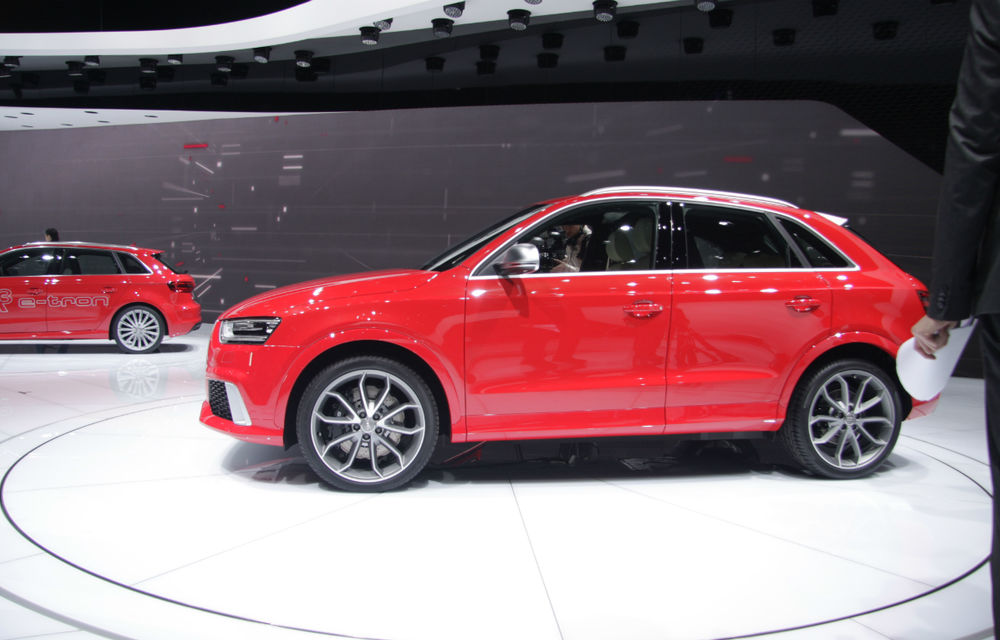 GENEVA 2013 LIVE: RSQ3 străluceşte în standul Audi - Poza 5