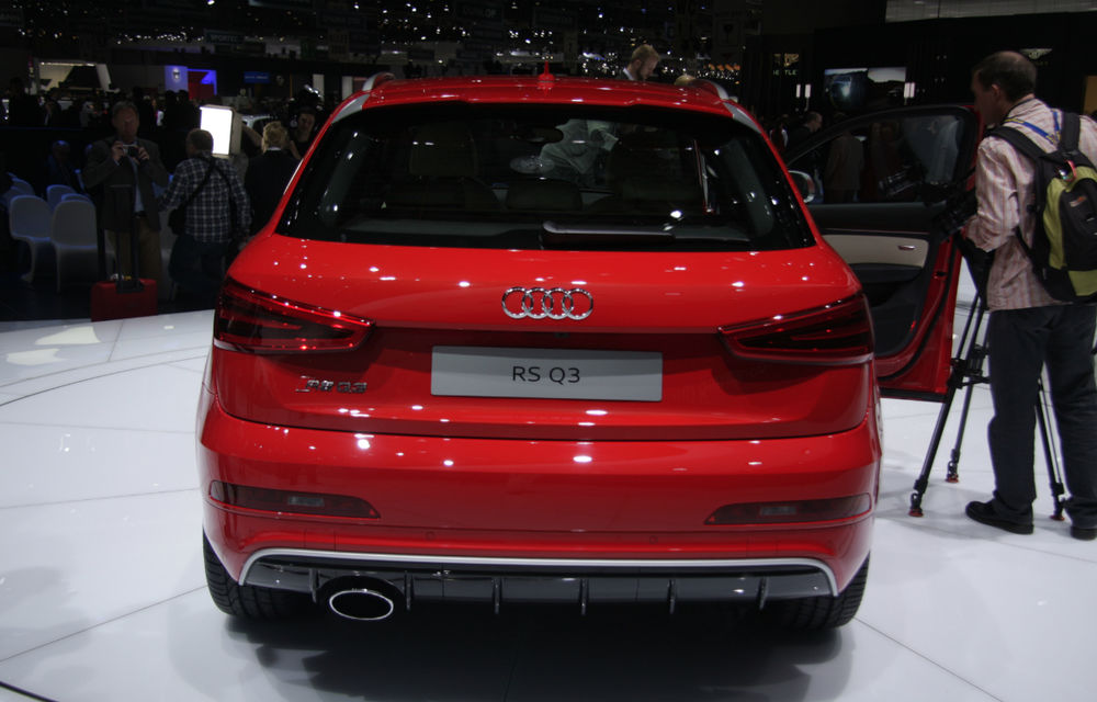 GENEVA 2013 LIVE: RSQ3 străluceşte în standul Audi - Poza 11