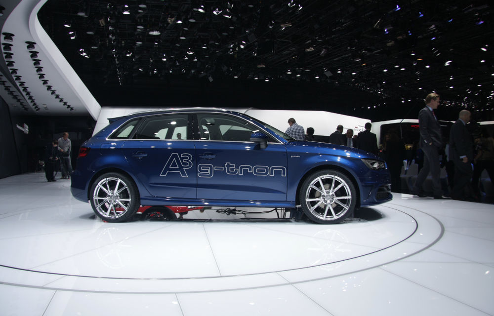 GENEVA 2013 LIVE: Audi prezintă A3 Sportback g-tron Concept, cel mai ecologic A3 - Poza 6