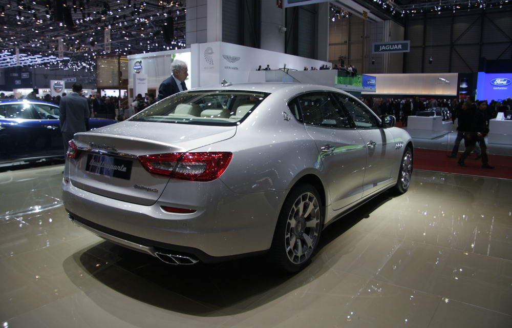 GENEVA 2013 LIVE: Maserati Quattroporte, esenţa luxului italian, a atras privirile tuturor la Geneva - Poza 6