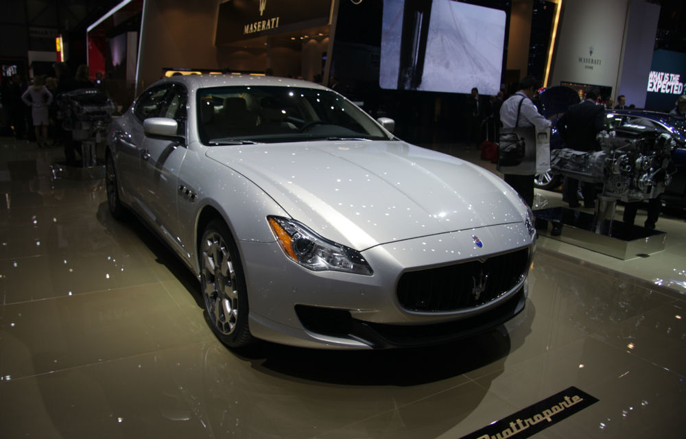 GENEVA 2013 LIVE: Maserati Quattroporte, esenţa luxului italian, a atras privirile tuturor la Geneva - Poza 4