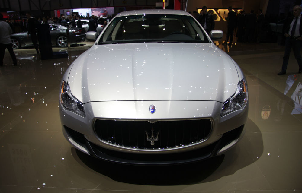GENEVA 2013 LIVE: Maserati Quattroporte, esenţa luxului italian, a atras privirile tuturor la Geneva - Poza 5