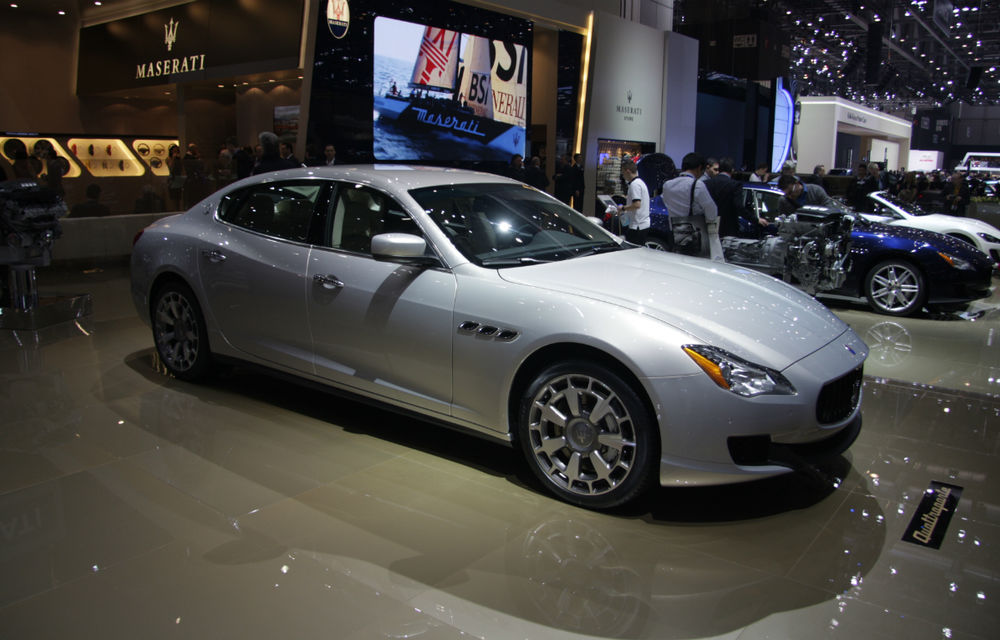 GENEVA 2013 LIVE: Maserati Quattroporte, esenţa luxului italian, a atras privirile tuturor la Geneva - Poza 3