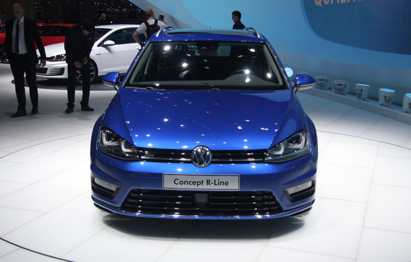 GENEVA 2013 LIVE: Volkswagen Golf Variant a completat standul german - Poza 14