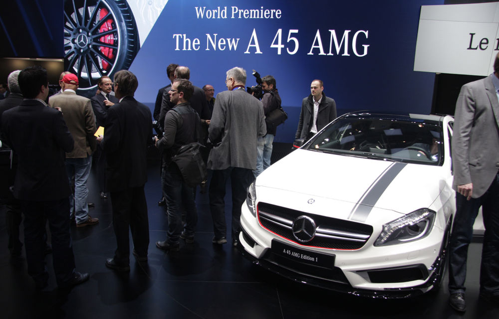 GENEVA 2013 LIVE: Mercedes-Benz A45 AMG, cel mai mic AMG din istorie - Poza 13