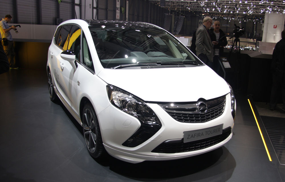 GENEVA 2013 LIVE: Opel Zafira a ascuns sub capotă cel mai puternic 1.6 diesel din lume - Poza 2