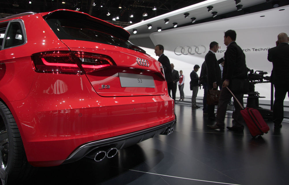 GENEVA 2013 LIVE: Audi S3 îşi prezintă cei 300 CP la standul Audi - Poza 11