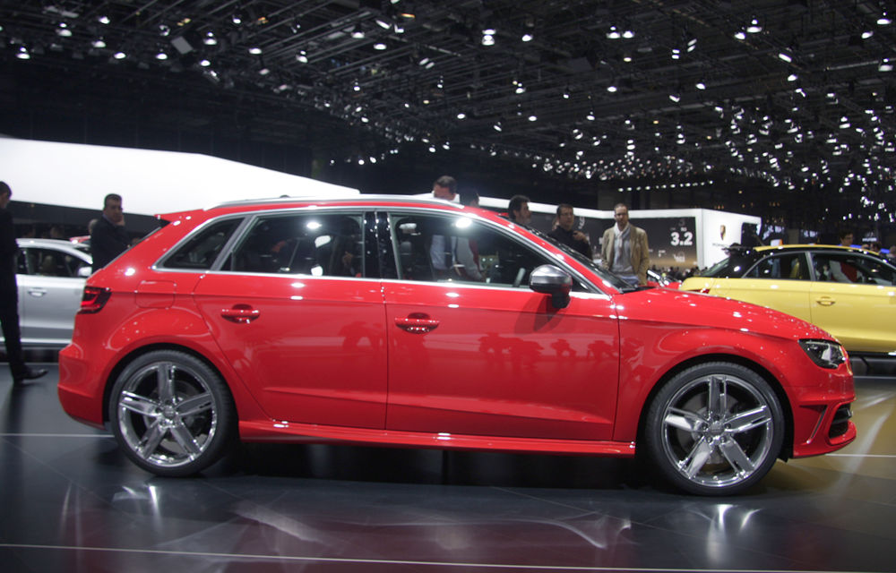 GENEVA 2013 LIVE: Audi S3 îşi prezintă cei 300 CP la standul Audi - Poza 2