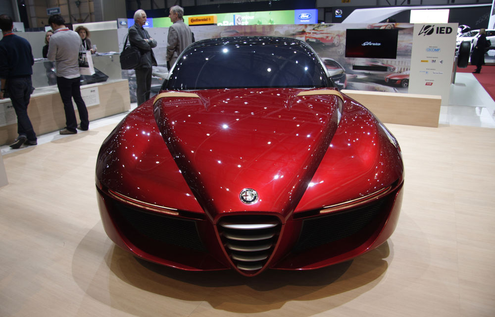 GENEVA 2013 LIVE: Alfa Romeo Gloria Concept, cel mai frumos proiect studenţesc din lume - Poza 2