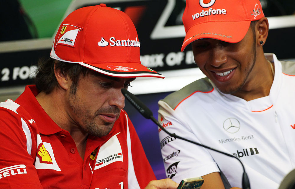 Hamilton: &quot;Alonso, pilotul pe care vreau să-l înving în acest an&quot; - Poza 1