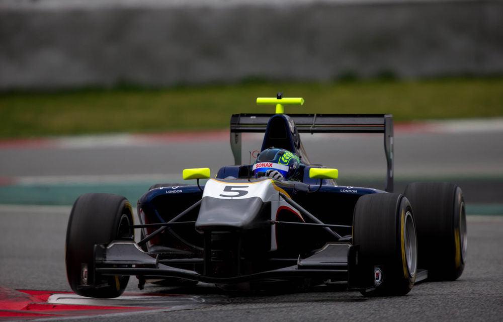 Robert Vişoiu a testat în GP3 la Barcelona pentru MW Arden - Poza 1