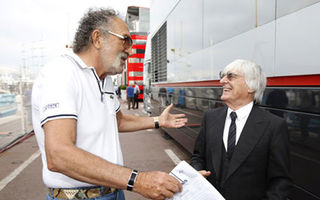 Ion Ţiriac şi Bernie Ecclestone, şeful Formulei 1, au vrut să controleze tenisul mondial