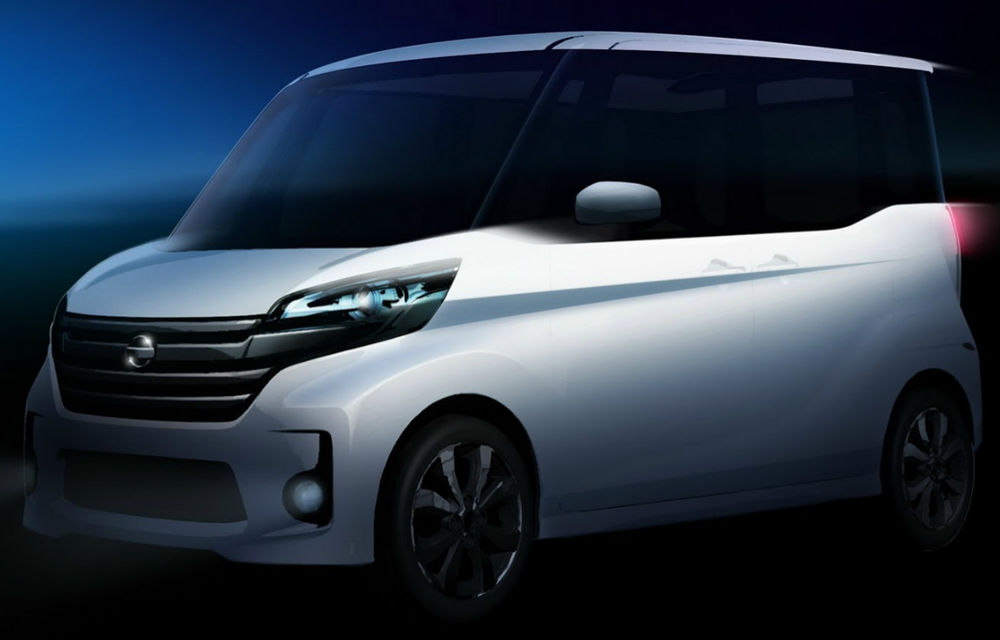 Nissan Dayz Roox, un concept care prefigurează o nouă colaborare cu Mitsubishi - Poza 1