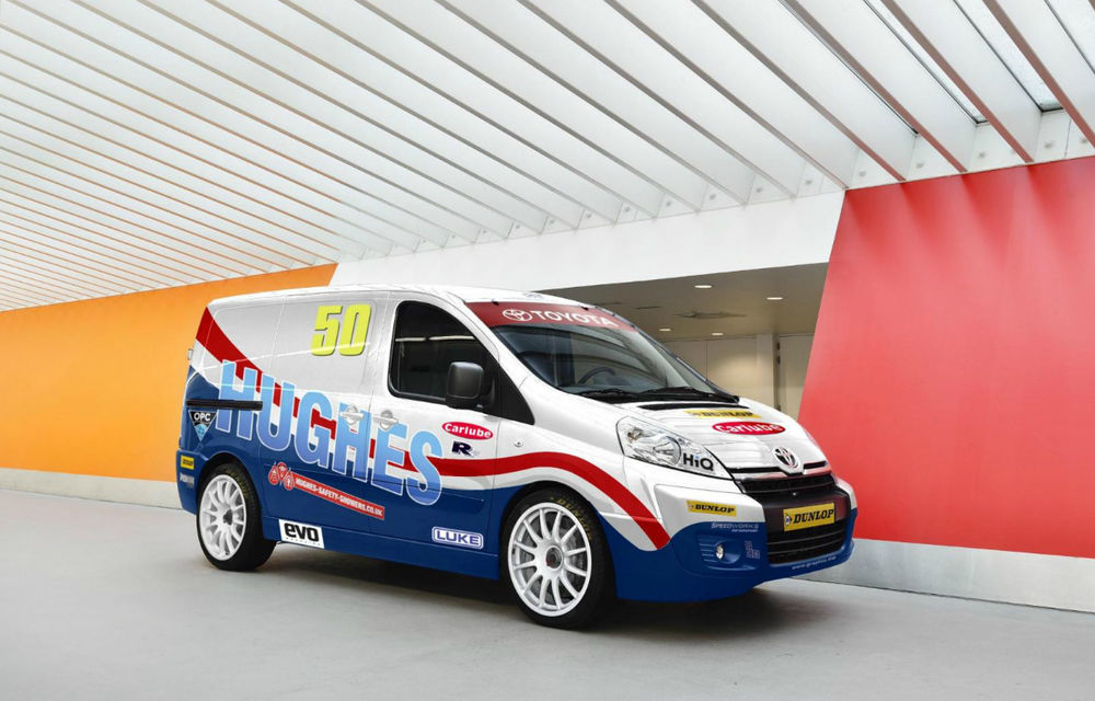 Glume de 1 aprilie: Utilitara Toyota ProAce va concura în campionatul britanic de vehicule comerciale - Poza 2