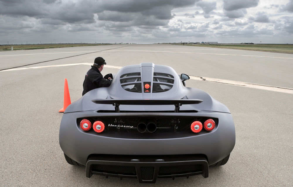 Hennessey Venom GT a atins 427.6 km/h, fiind la un pas de recordul lui Veyron Super Sport - Poza 3