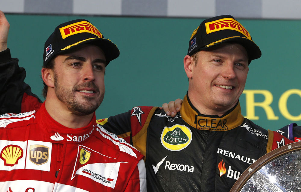 Villeneuve: &quot;Alonso şi Raikkonen, favoriţi la titlul mondial&quot; - Poza 1