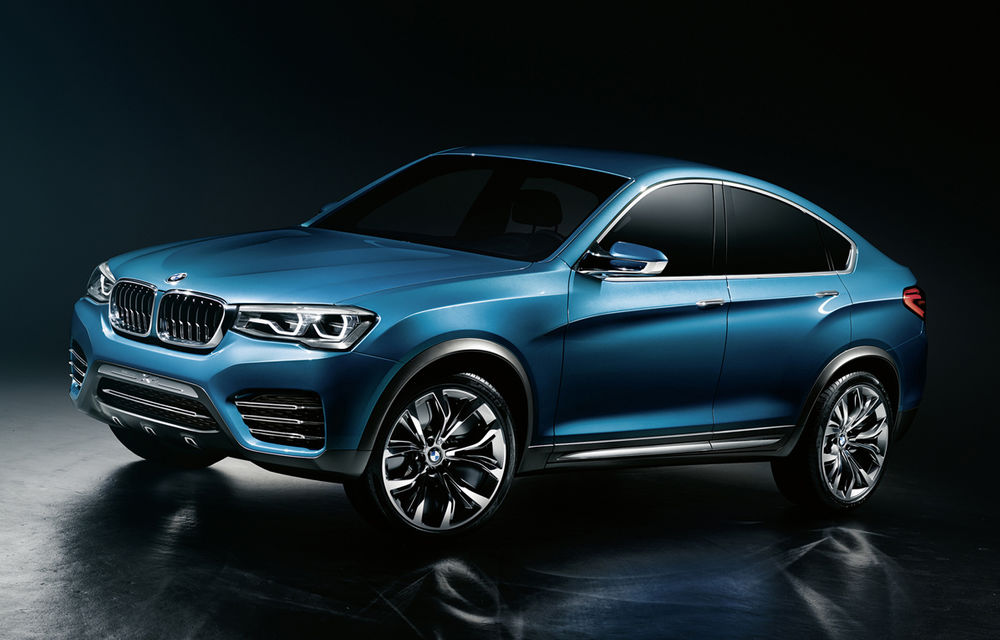 BMW X4 Concept: fotografiile oficiale cu fratele mai mic al lui X6 - Poza 1