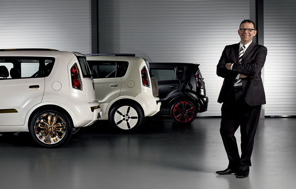 Peter Schreyer, designerul Hyundai-Kia: ”Încercăm o diferenţiere ca între VW Golf şi Audi A3” - Poza 1