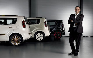 Peter Schreyer, designerul Hyundai-Kia: ”Încercăm o diferenţiere ca între VW Golf şi Audi A3”