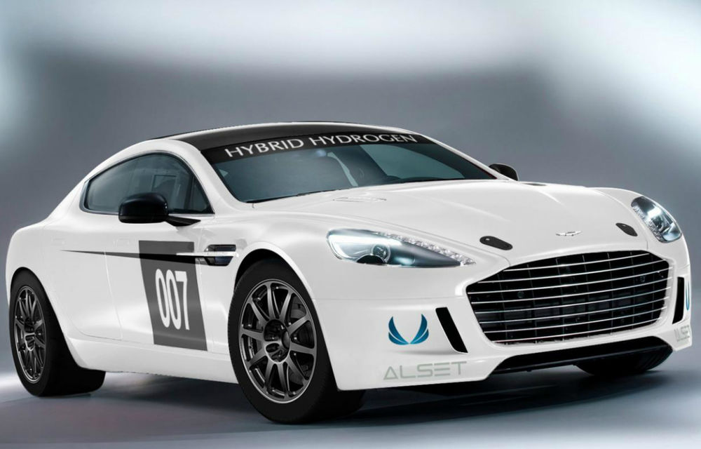 Aston Martin aduce un Rapide S alimentat cu hidrogen la cursa de 24 de ore de la Nurburgring - Poza 1