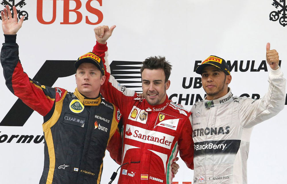 Alonso a câştigat Marele Premiu al Chinei - Poza 1