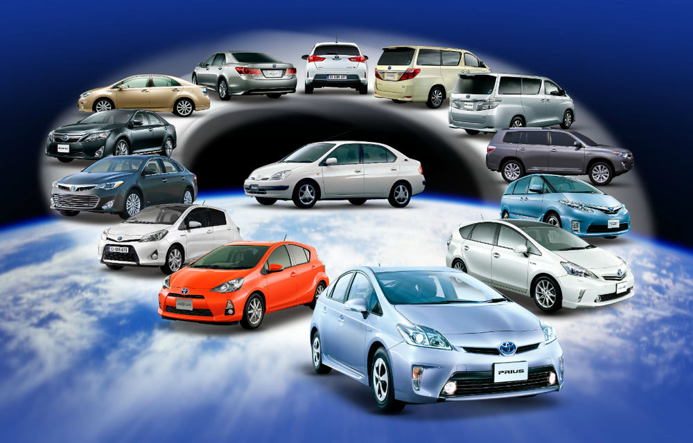 Toyota a depăşit pragul de cinci milioane de maşini hibride vândute - Poza 1