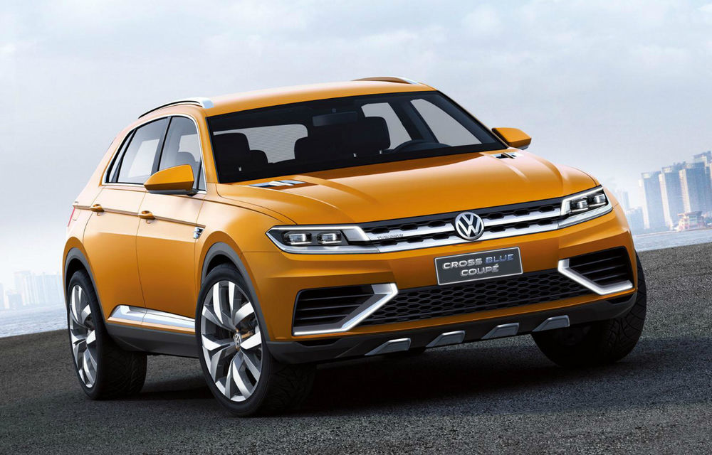 Volkswagen CrossBlue Coupe Concept, modelul care prefigurează noile SUV-uri ale nemţilor - Poza 1