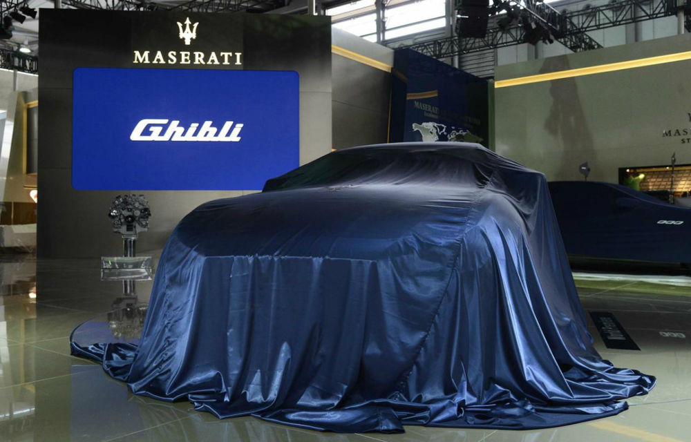 Maserati Ghibli va debuta la Shanghai alături de un Quattroporte de 330 CP - Poza 1