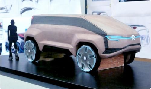 Volkswagen 4Fun Concept, monovolumul hibrid al viitorului - Poza 4