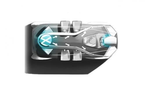 Volkswagen 4Fun Concept, monovolumul hibrid al viitorului - Poza 3