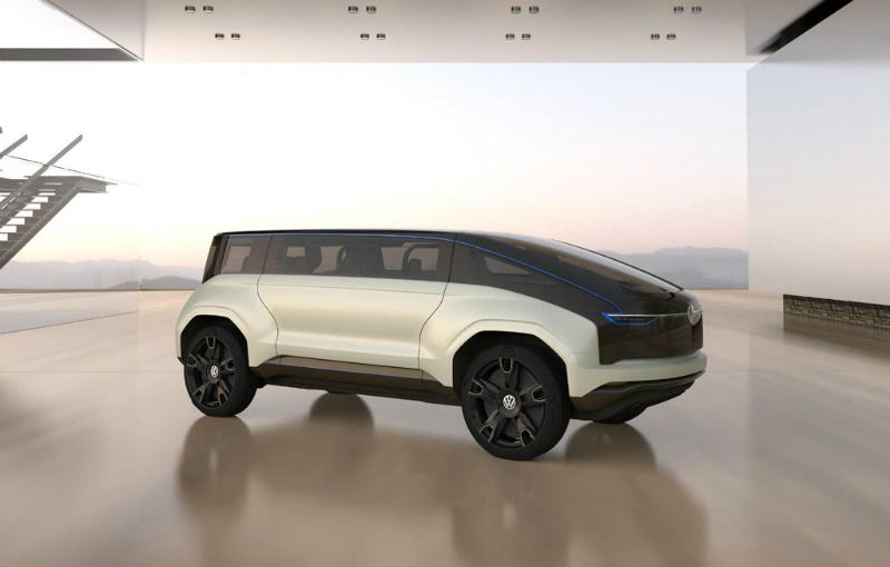 Volkswagen 4Fun Concept, monovolumul hibrid al viitorului - Poza 1