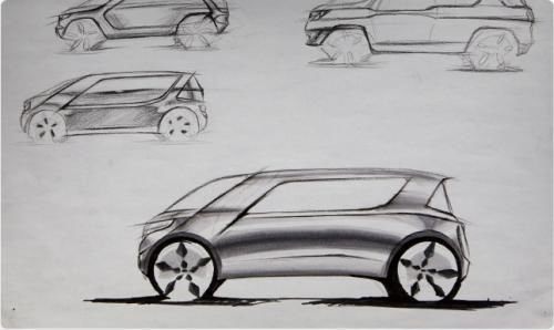 Volkswagen 4Fun Concept, monovolumul hibrid al viitorului - Poza 6