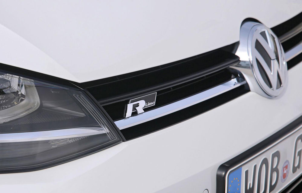 VW Golf primeşte pachete R-Line estetice şi tehnice pentru cei care vor un Golf &quot;condimentat&quot; - Poza 4