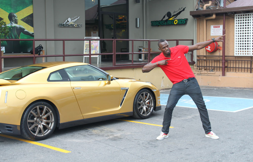 Usain Bolt a primit un Nissan GT-R personalizat - Poza 2
