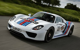 Porsche: "Lista de comenzi pentru 918 Spyder nu este încă închisă"
