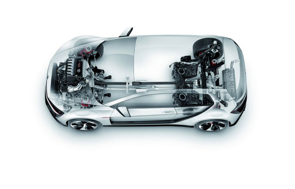 Volkswagen Design Vision GTI Concept - primele imagini ale versiunii de 503 CP a lui Golf - Poza 13