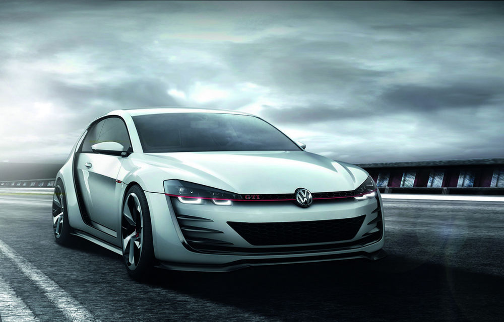 Volkswagen Design Vision GTI Concept - primele imagini ale versiunii de 503 CP a lui Golf - Poza 1