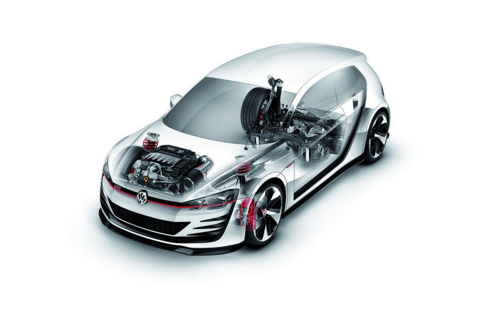 Volkswagen Design Vision GTI Concept - primele imagini ale versiunii de 503 CP a lui Golf - Poza 9
