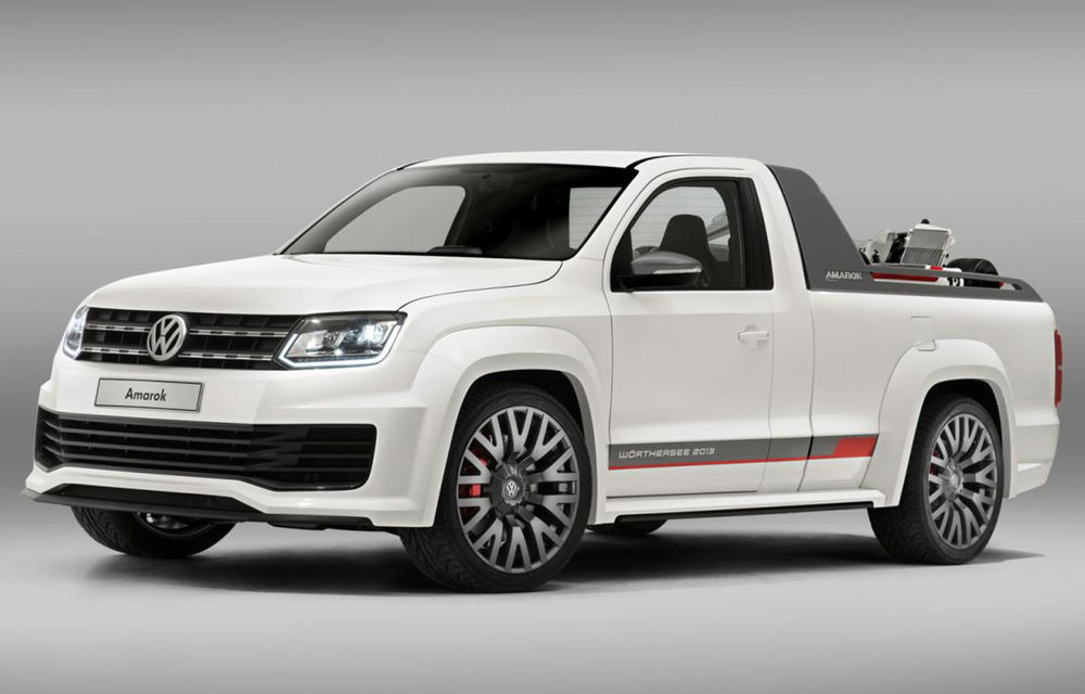 VW Amarok R-Style Concept: pick-up cu alură de atlet - Poza 1